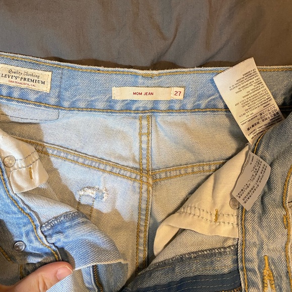 Levi’s Mom Jean size 27 - washed blue - Picture 3 of 5